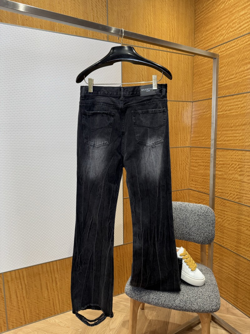 Balenciaga Distressed Ripped Jeans 1