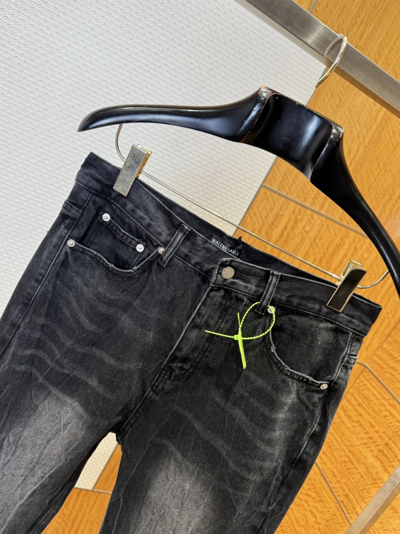 Balenciaga Distressed Ripped Jeans 2