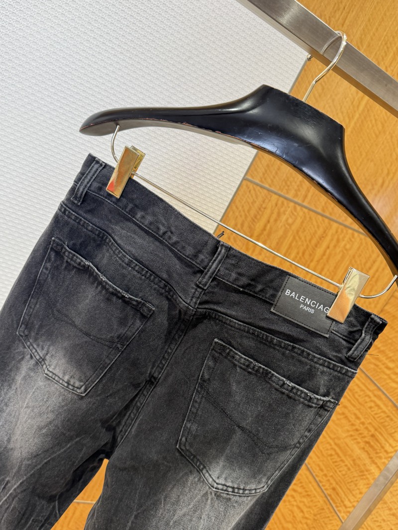 Balenciaga Distressed Ripped Jeans 6