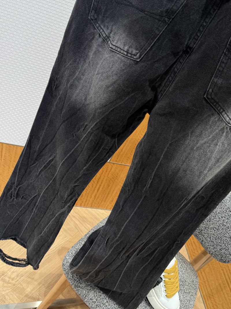 Balenciaga Distressed Ripped Jeans 7
