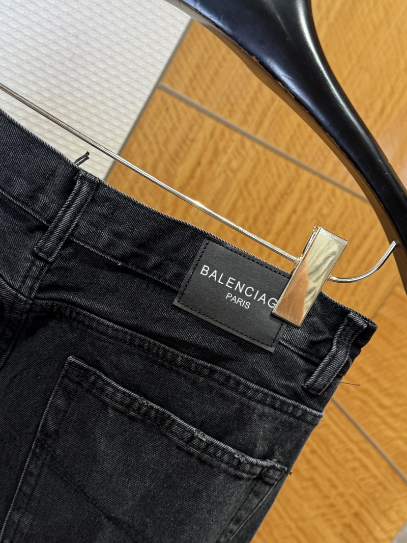 Balenciaga Distressed Ripped Jeans 8