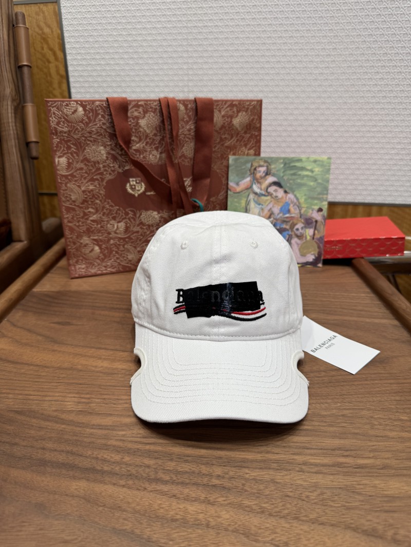 Balenciaga Embroidered Velcro Baseball Cap 1 1