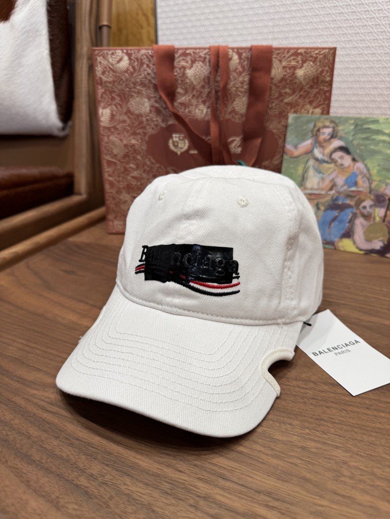 Balenciaga Embroidered Velcro Baseball Cap 1 2