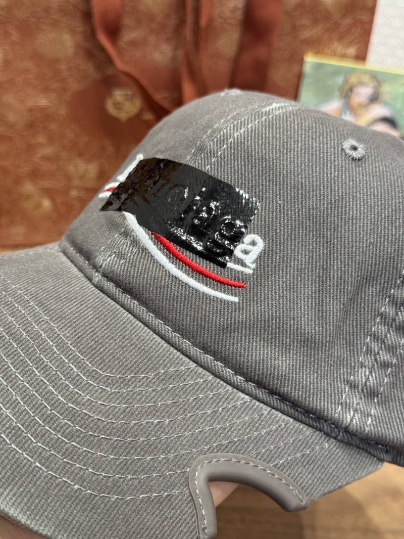 Balenciaga Embroidered Velcro Baseball Cap 2 6