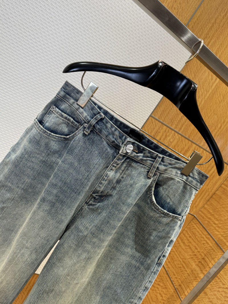 Balenciaga Distressed Wash Jeans 2