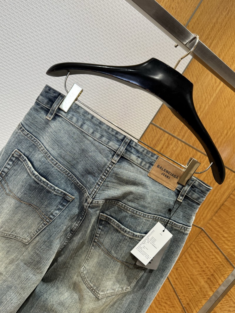 Balenciaga Distressed Wash Jeans 5