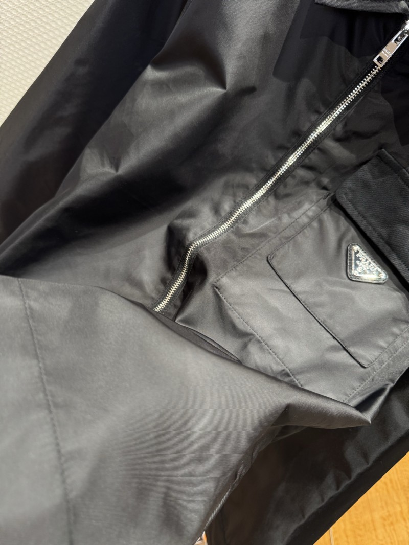 Prada Nylon Pocket Triangle Label Zipper Jacket 3