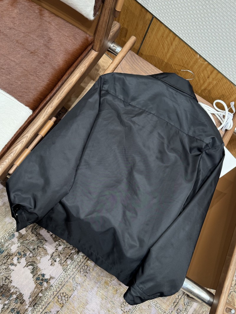 Prada Nylon Pocket Triangle Label Zipper Jacket 7