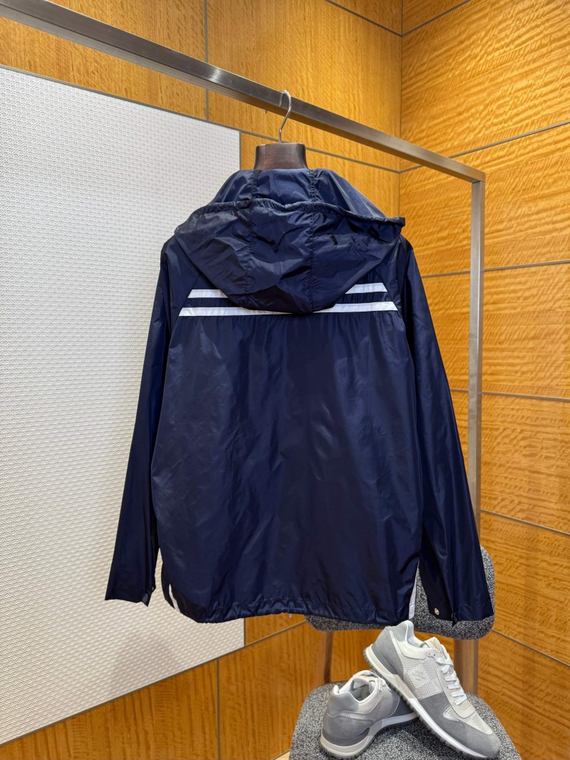 Prada Color-Blocked Printed Long-Sleeve Jacket 1