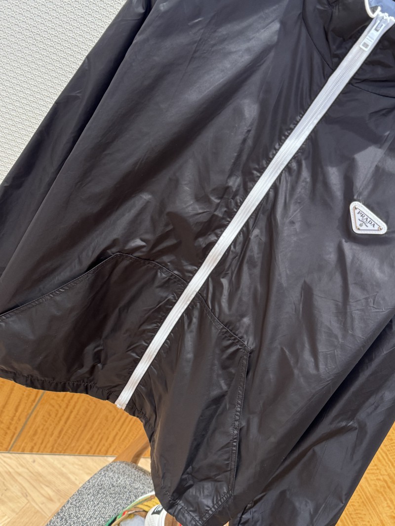 Prada Triangle Logo Recycled Nylon Jacket 2