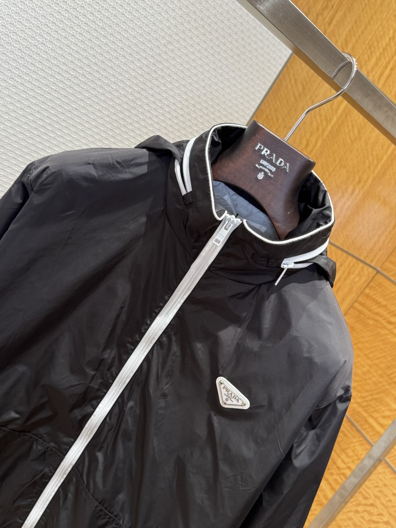 Prada Triangle Logo Recycled Nylon Jacket 3