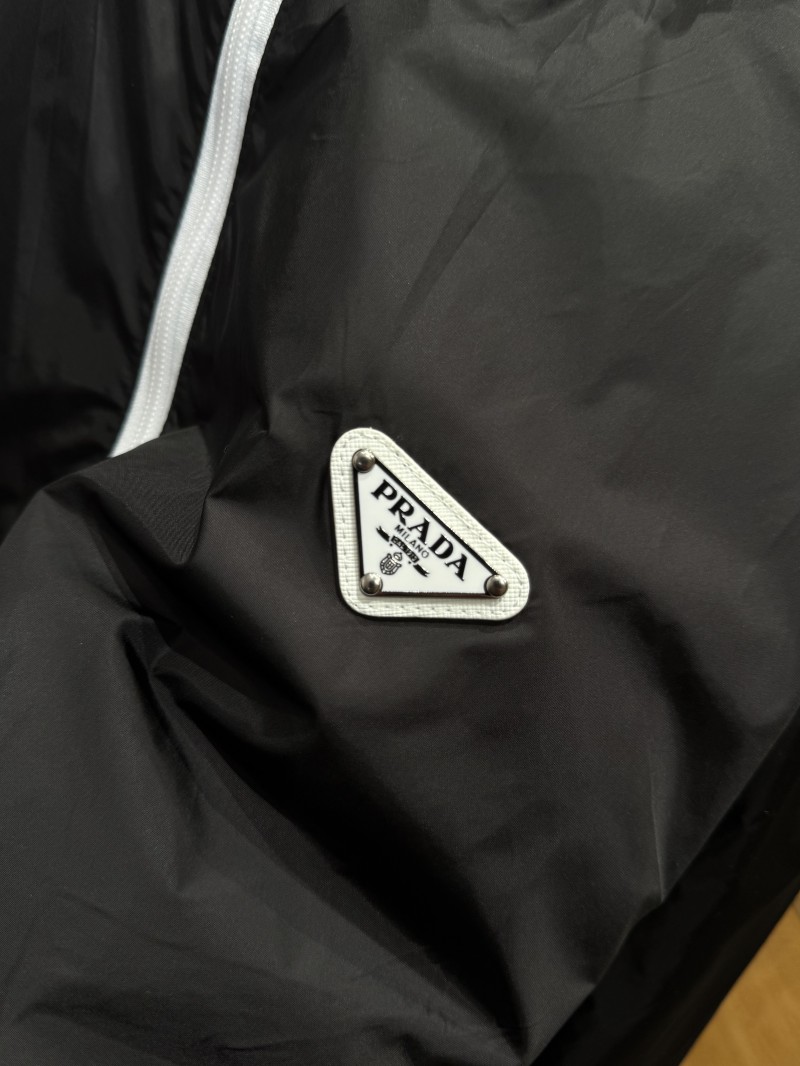 Prada Triangle Logo Recycled Nylon Jacket 4