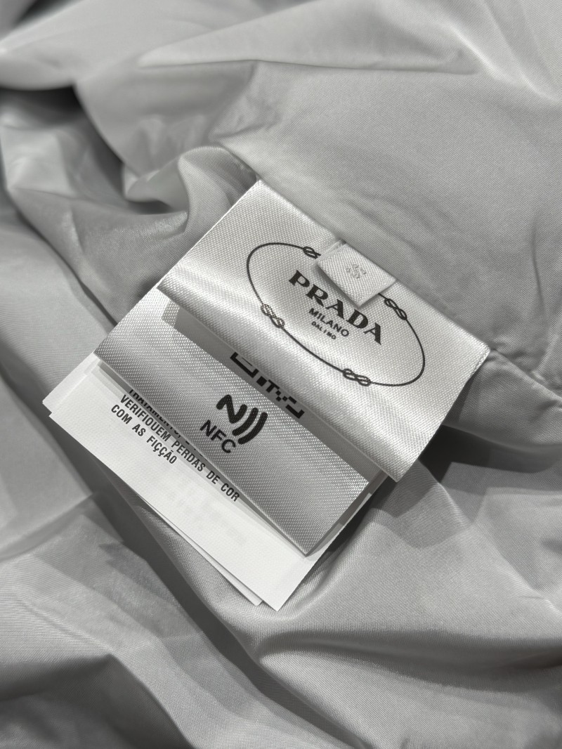 Prada Triangle Logo Recycled Nylon Jacket 8