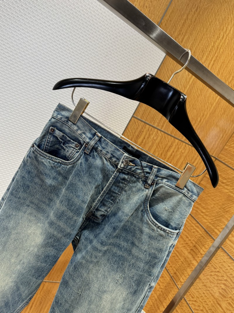 Prada Washed Distressed Jeans 2