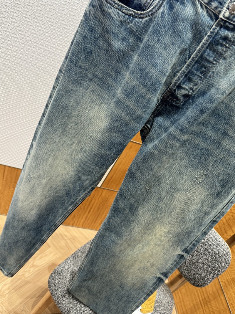 Prada Washed Distressed Jeans 3