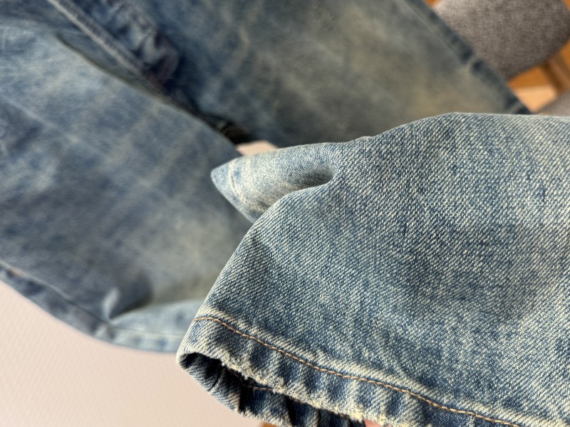 Prada Washed Distressed Jeans 4