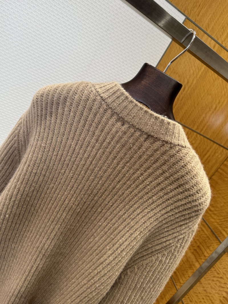 Prada Micro Logo Embroidered Sweater 6