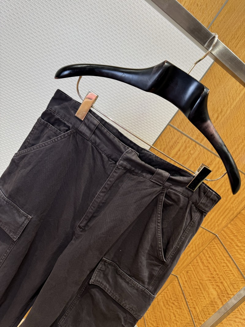 Prada Distressed Triangle Logo Pants 2