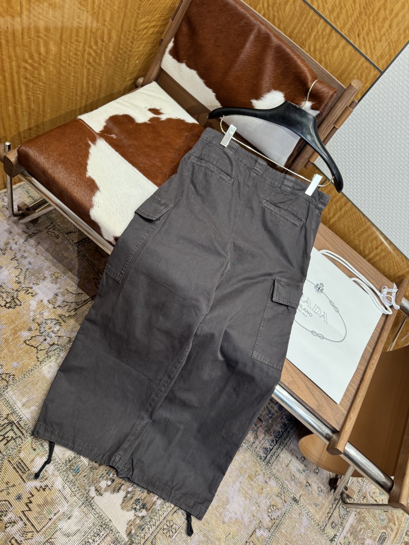 Prada Distressed Triangle Logo Pants 7