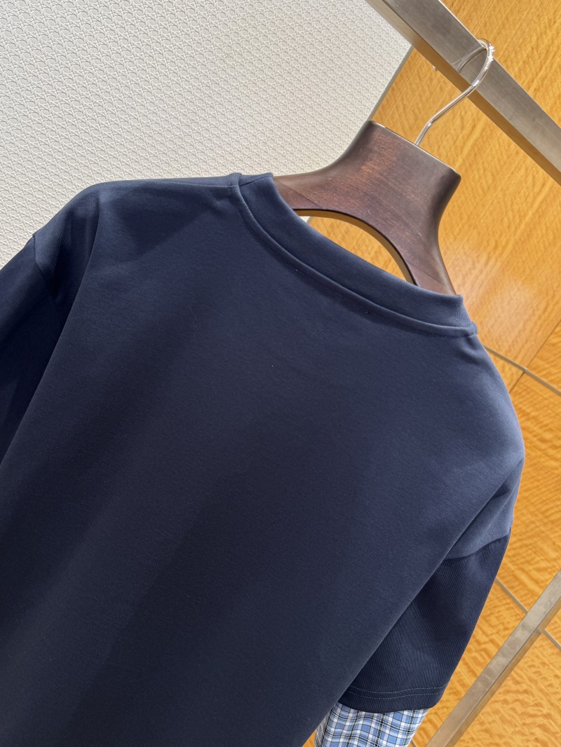 Prada Plaid Patchwork Long Sleeve 6