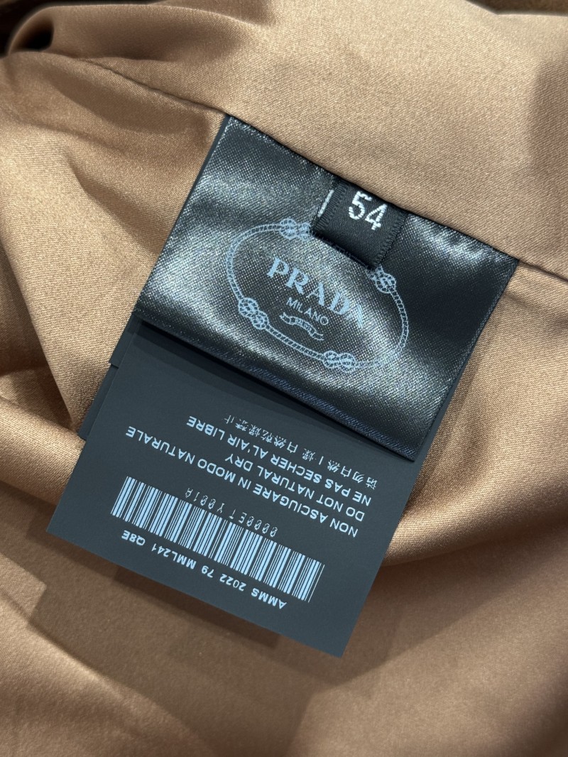 Prada Vintage Distressed Old Money Style Sheepskin Jacket 8