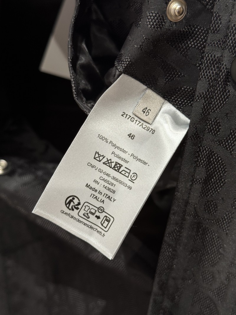 Dior Jacquard Lapel Jacket Coat 8