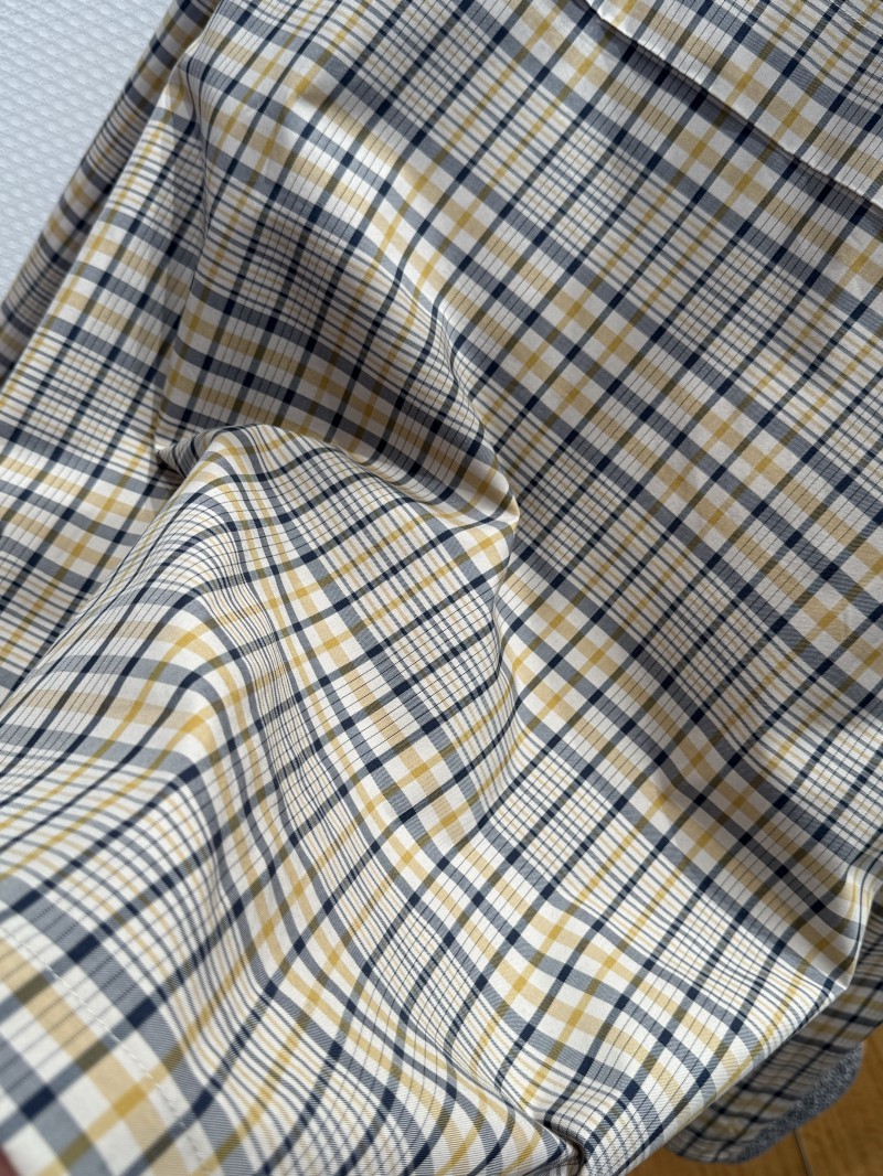 Dior Checkered Stand Collar Embroidered Long-Sleeve Jacket Coat 8