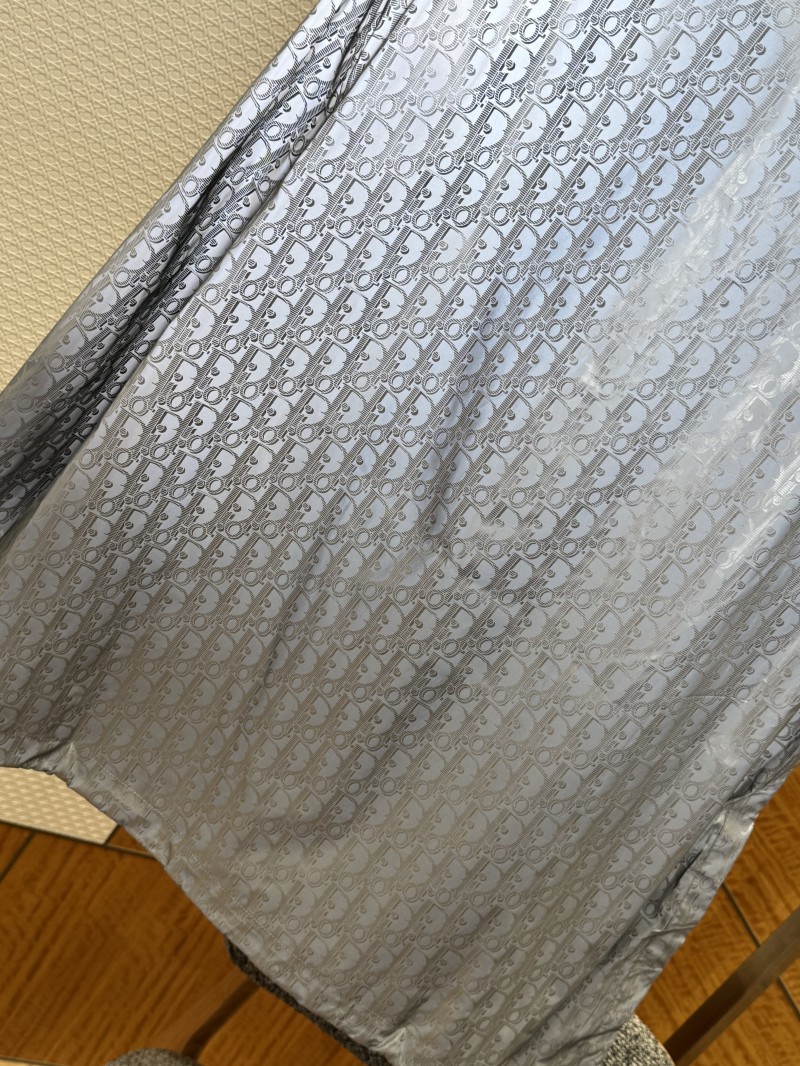 Dior Collaboration Twill Print Reflective Jacket Coat 6