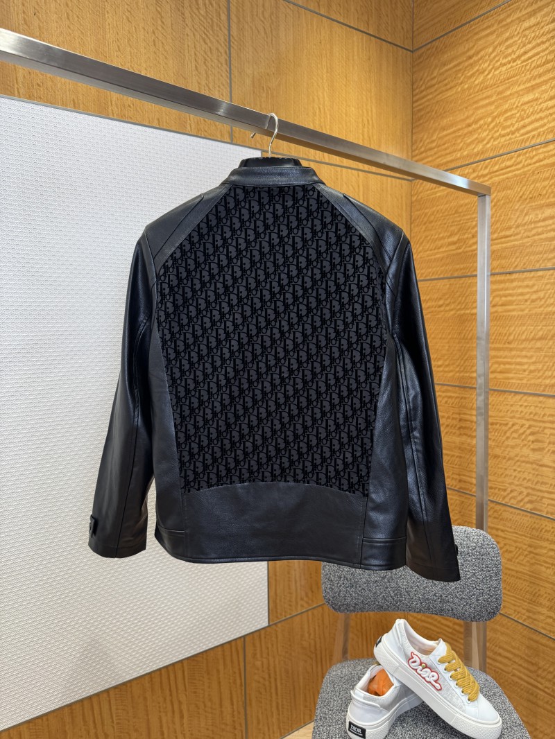 Dior Patchwork Jacquard Jacket Coat 1