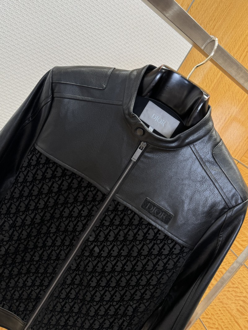 Dior Patchwork Jacquard Jacket Coat 2