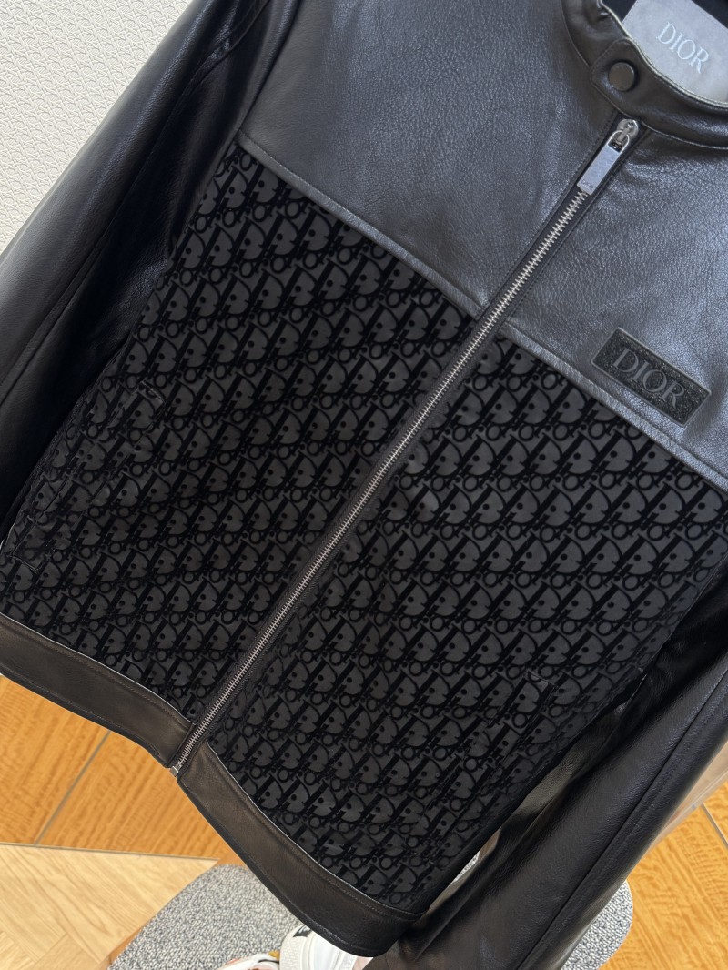 Dior Patchwork Jacquard Jacket Coat 3
