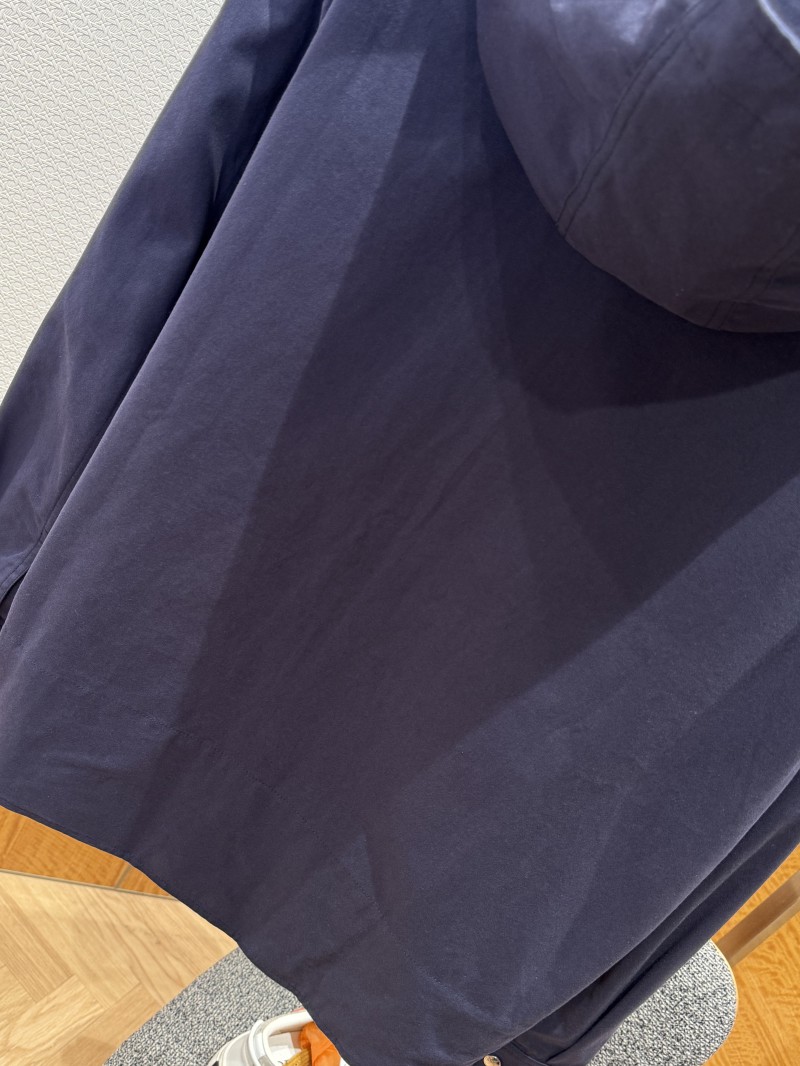 Dior Embroidered Hooded Jacket Coat 7