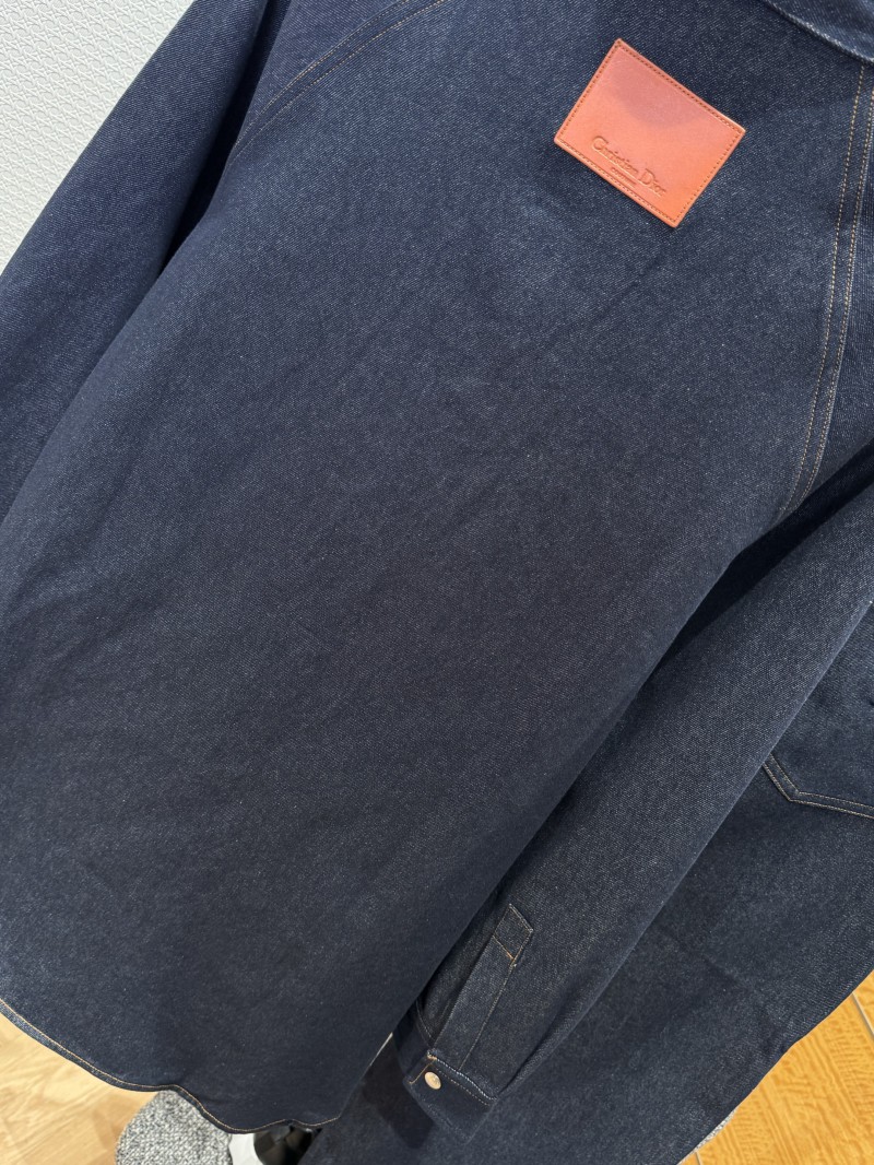 Dior Pocket Leather Label Denim Set 7