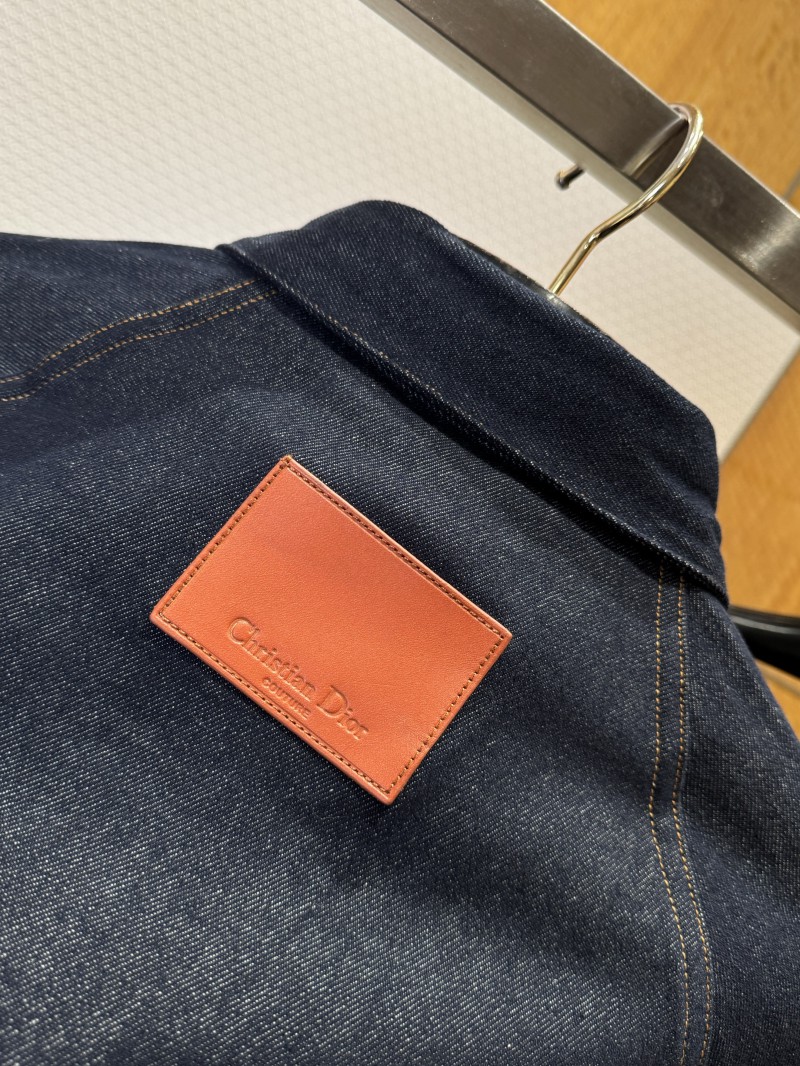 Dior Pocket Leather Label Denim Set 9