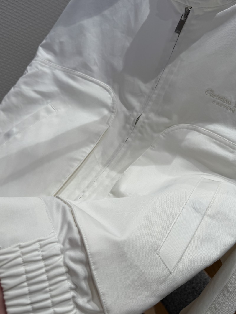 Dior Embroidered Single-Layer Jacket Coat 4