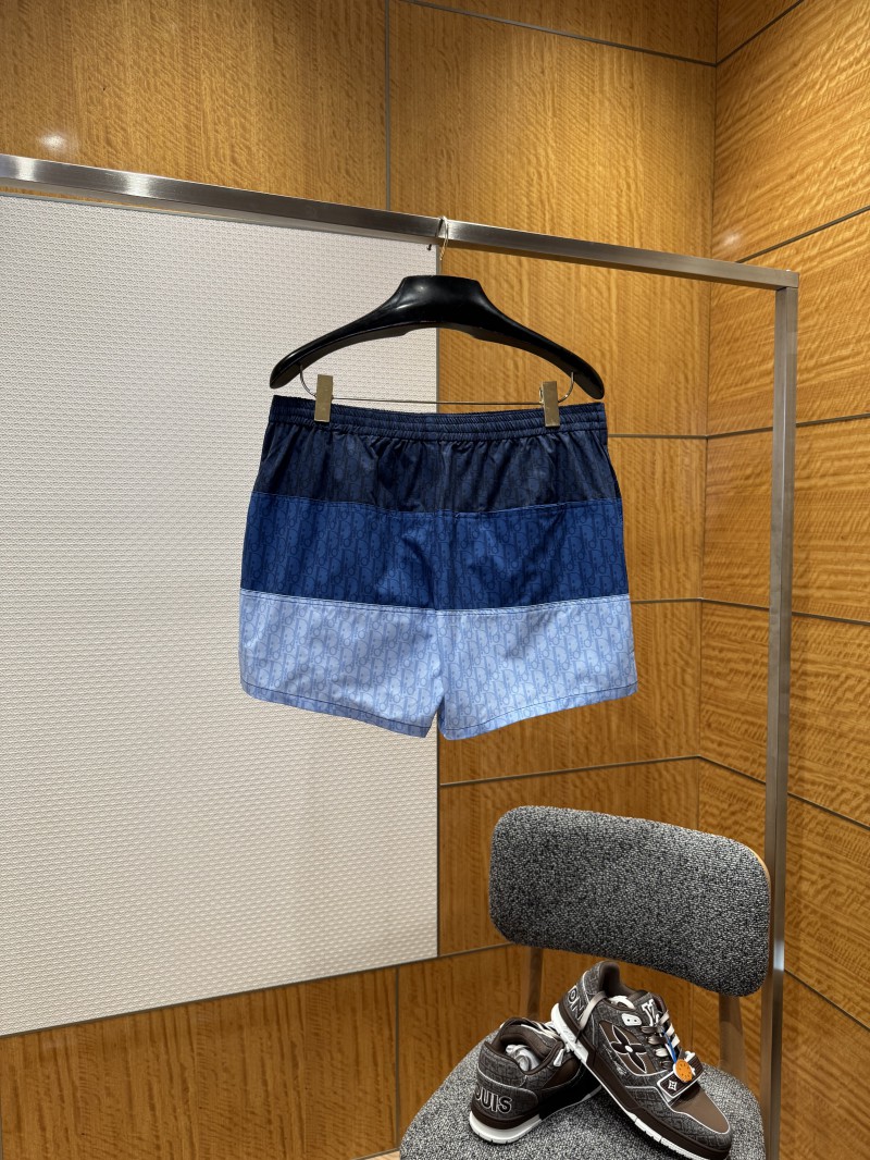Dior Patchwork Jacquard Side-Pocket Shorts 1