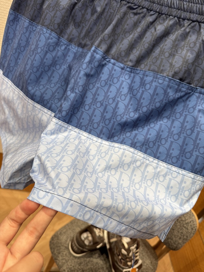 Dior Patchwork Jacquard Side-Pocket Shorts 4