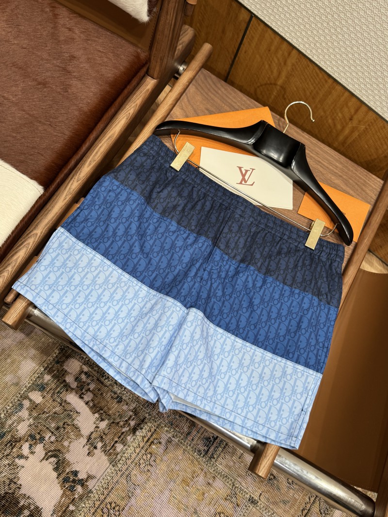 Dior Patchwork Jacquard Side-Pocket Shorts 6