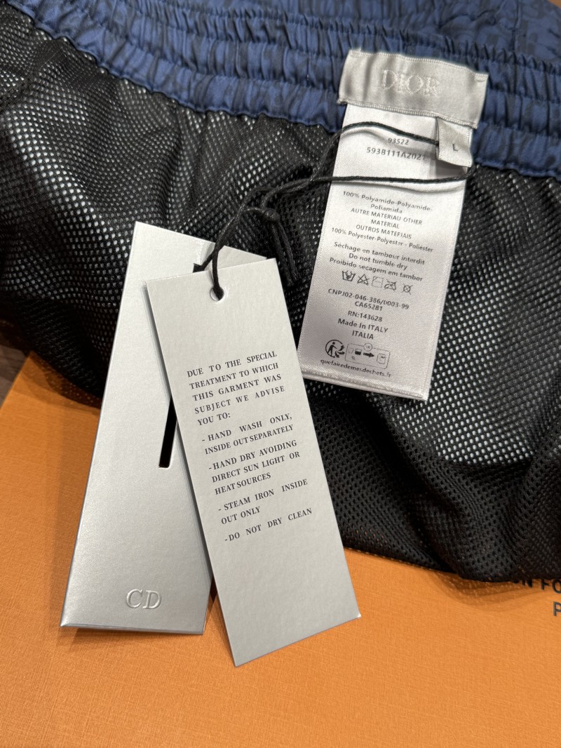 Dior Patchwork Jacquard Side-Pocket Shorts 8