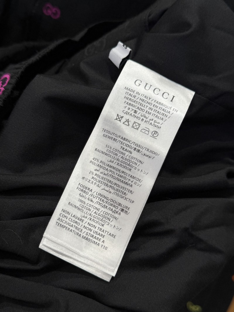 Gucci Color Jacquard Hooded Long-Sleeve Jacket 8