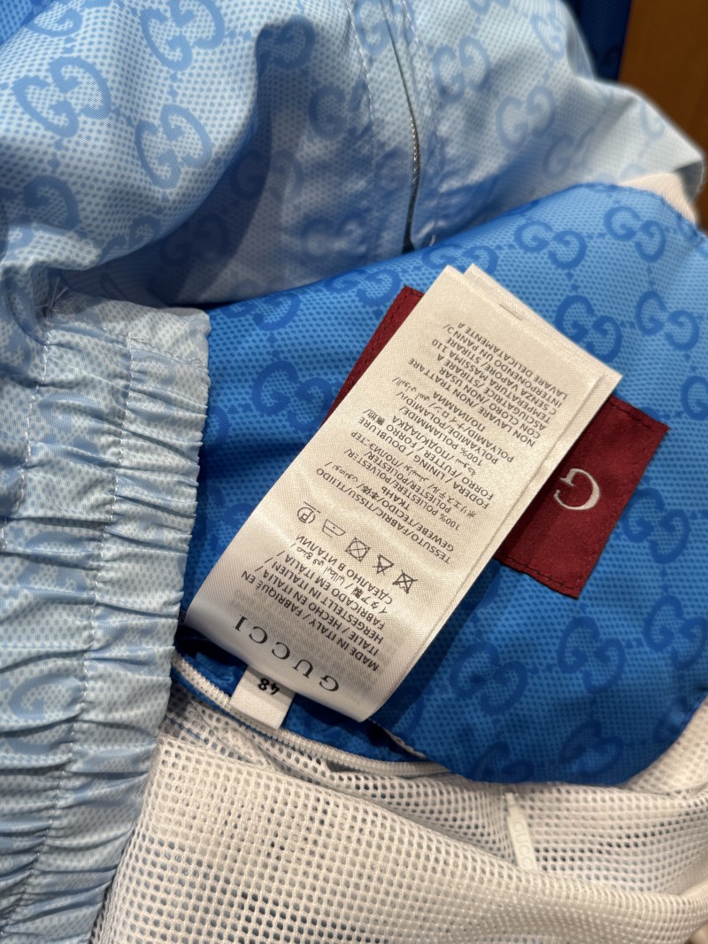 Gucci Woven Gradient Print Hooded Long-Sleeve Jacket 8