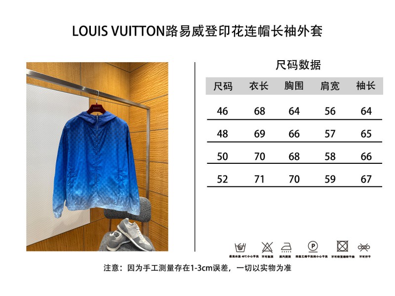Gucci Woven Gradient Print Hooded Long-Sleeve Jacket 9