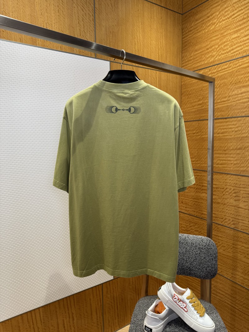 Gucci Printed Crew Neck Short-Sleeve T-Shirt 1