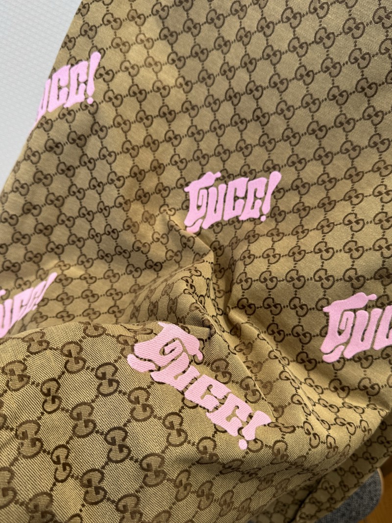 Gucci Color-Block Embroidered Lapel Jacket Coat 7