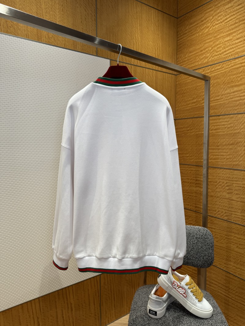 Gucci Woven Ribbon Embroidered Sweatshirt 1