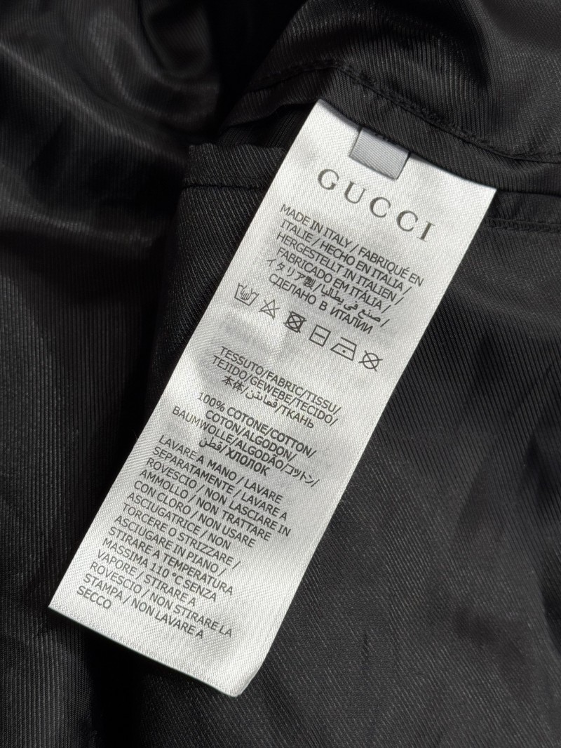 Gucci Double G Jacquard Stand Collar Jacket Coat 8