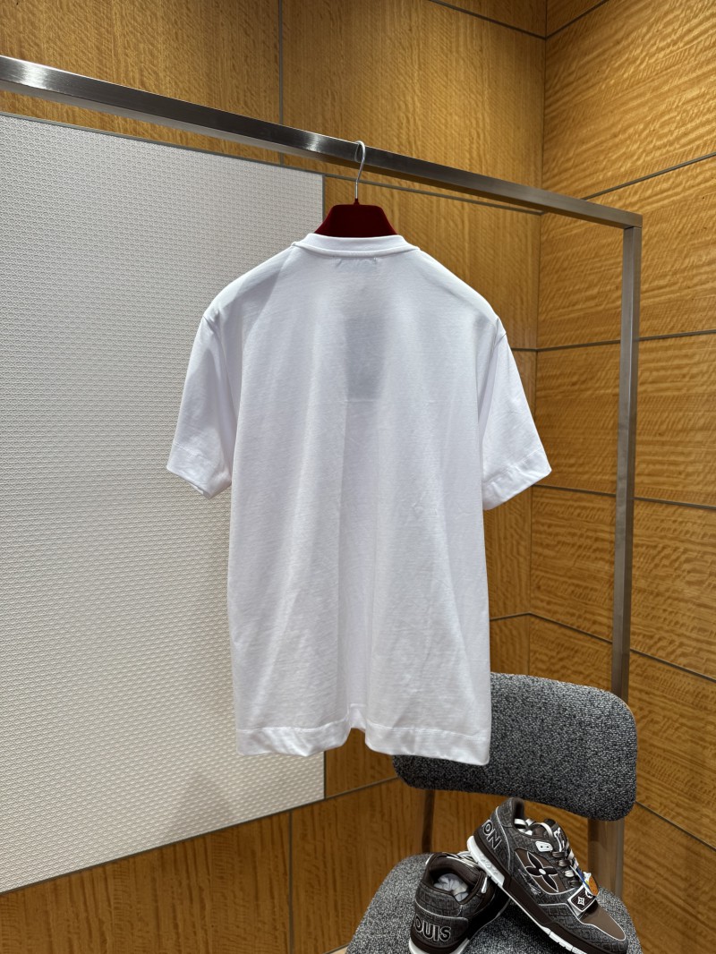 Gucci Color-Block Striped Letter Print Short-Sleeve T-Shirt 1