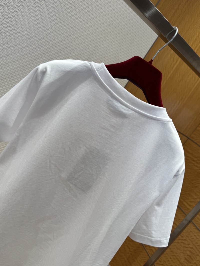 Gucci Printed Knit Cotton Crew Neck Short-Sleeve T-Shirt 6