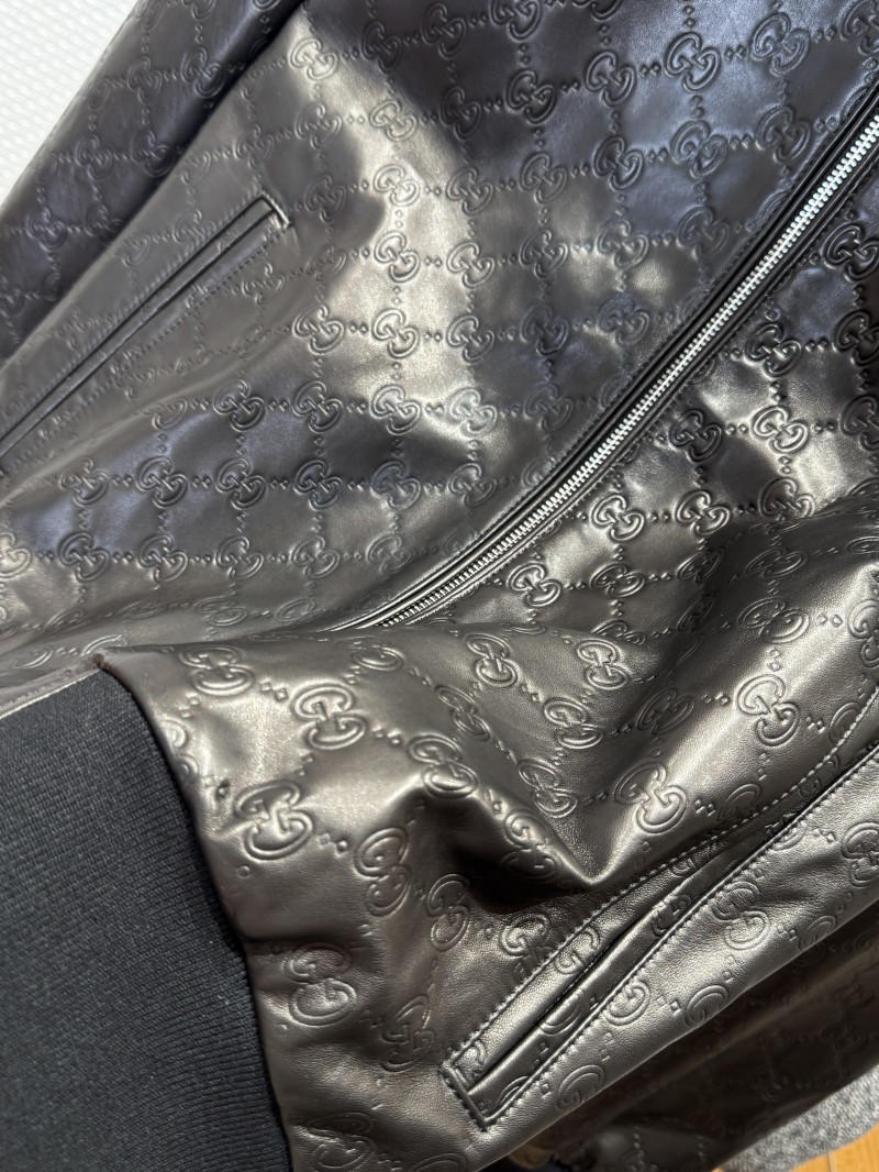Gucci Genuine Leather Jacket Coat 4
