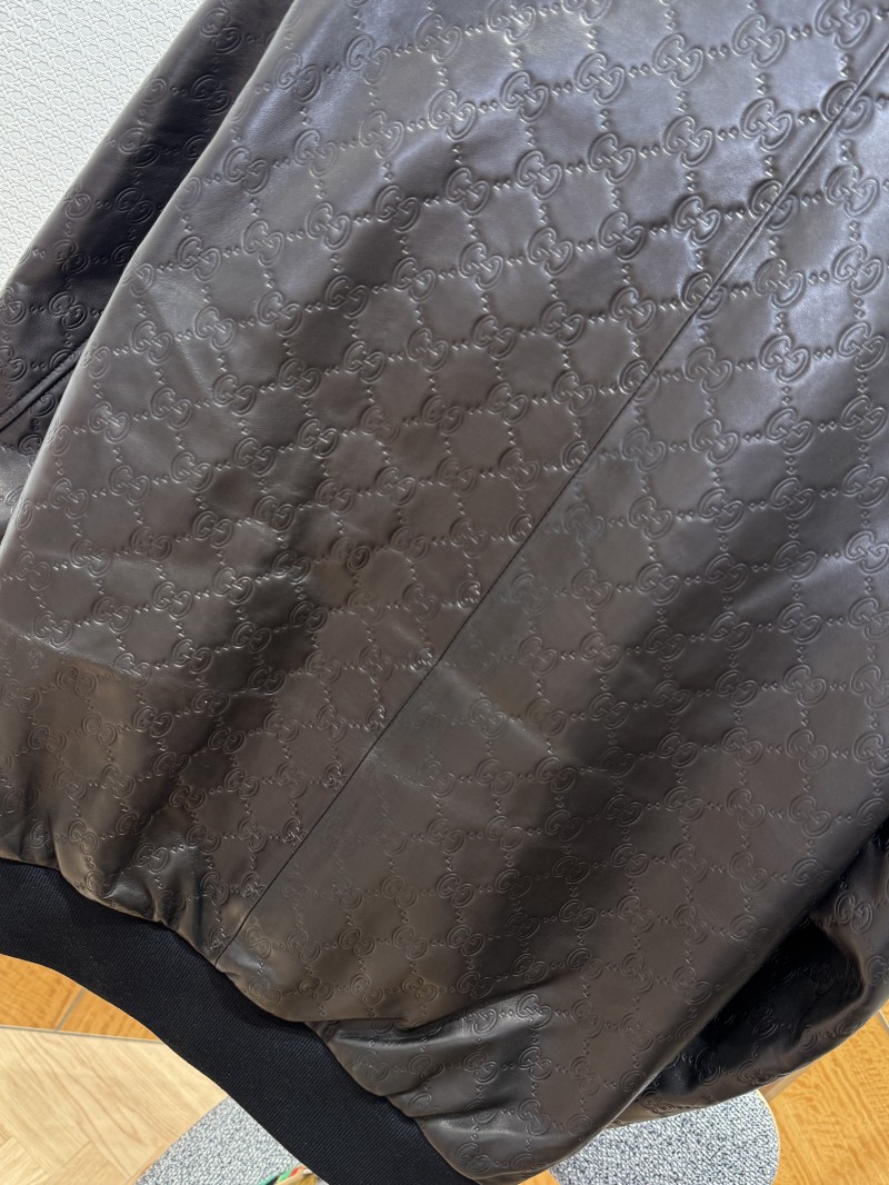Gucci Genuine Leather Jacket Coat 6